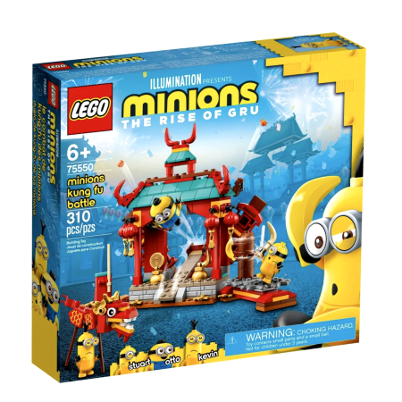 LEGO Minions 75550 Minionki i walka kung-fu